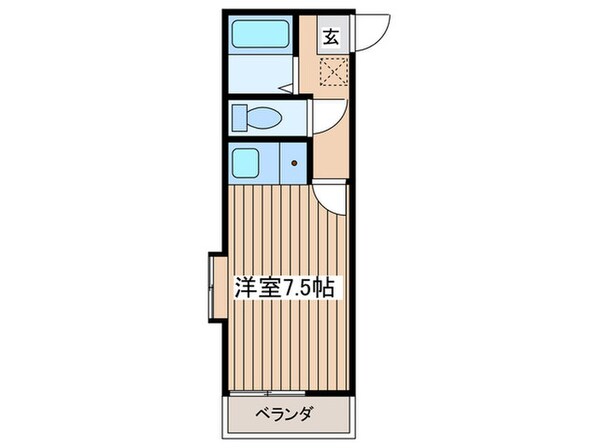 ＴＪハイツの物件間取画像